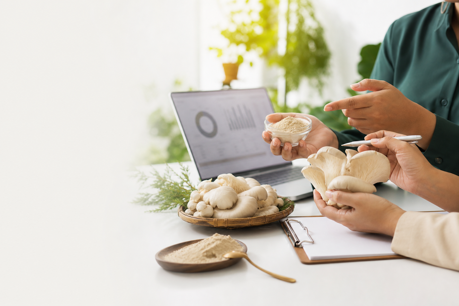 Quality-focused review of mushroom powder ingredients