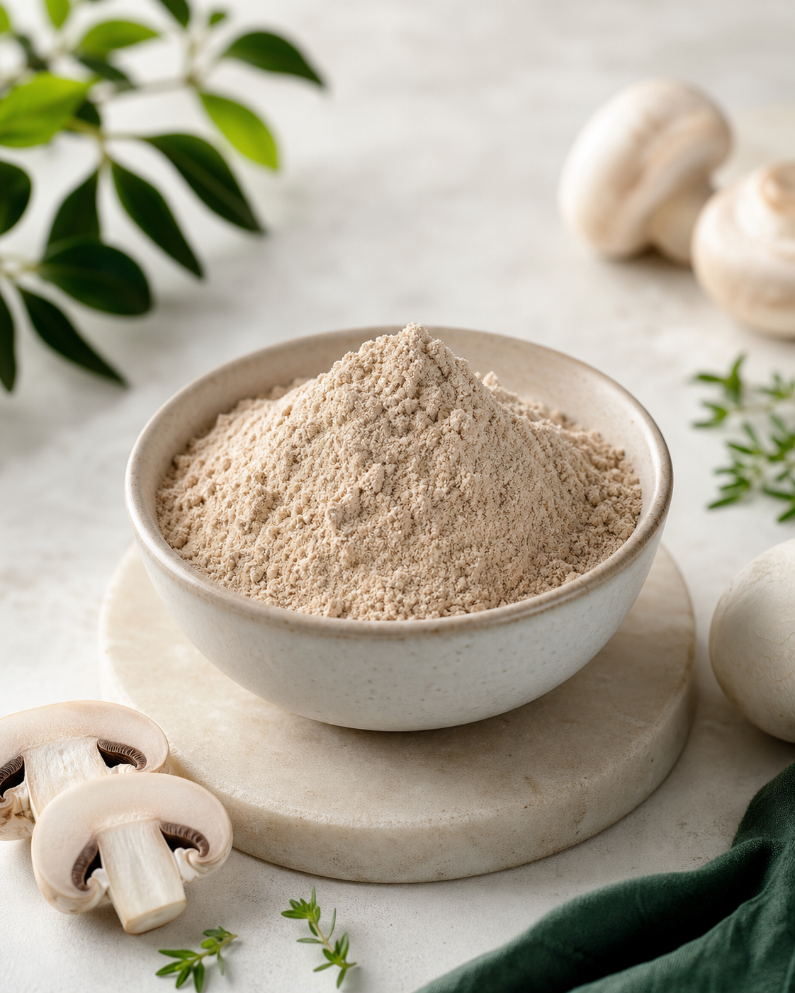 Button Mushroom Powder